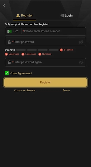 87P Game Register