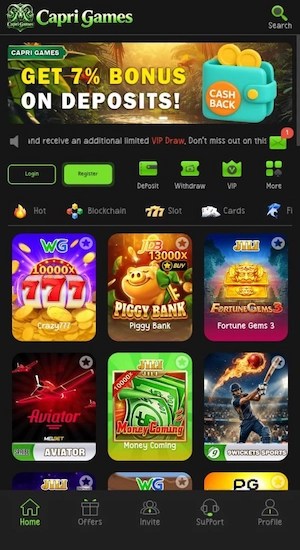 Capri All Games